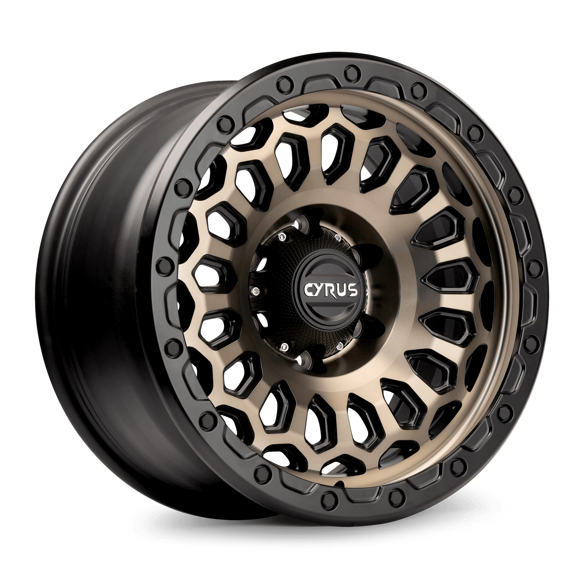 SATRAP - MATT BRONZE TITANIUM / LIP BLACK – CYRUS WHEELS