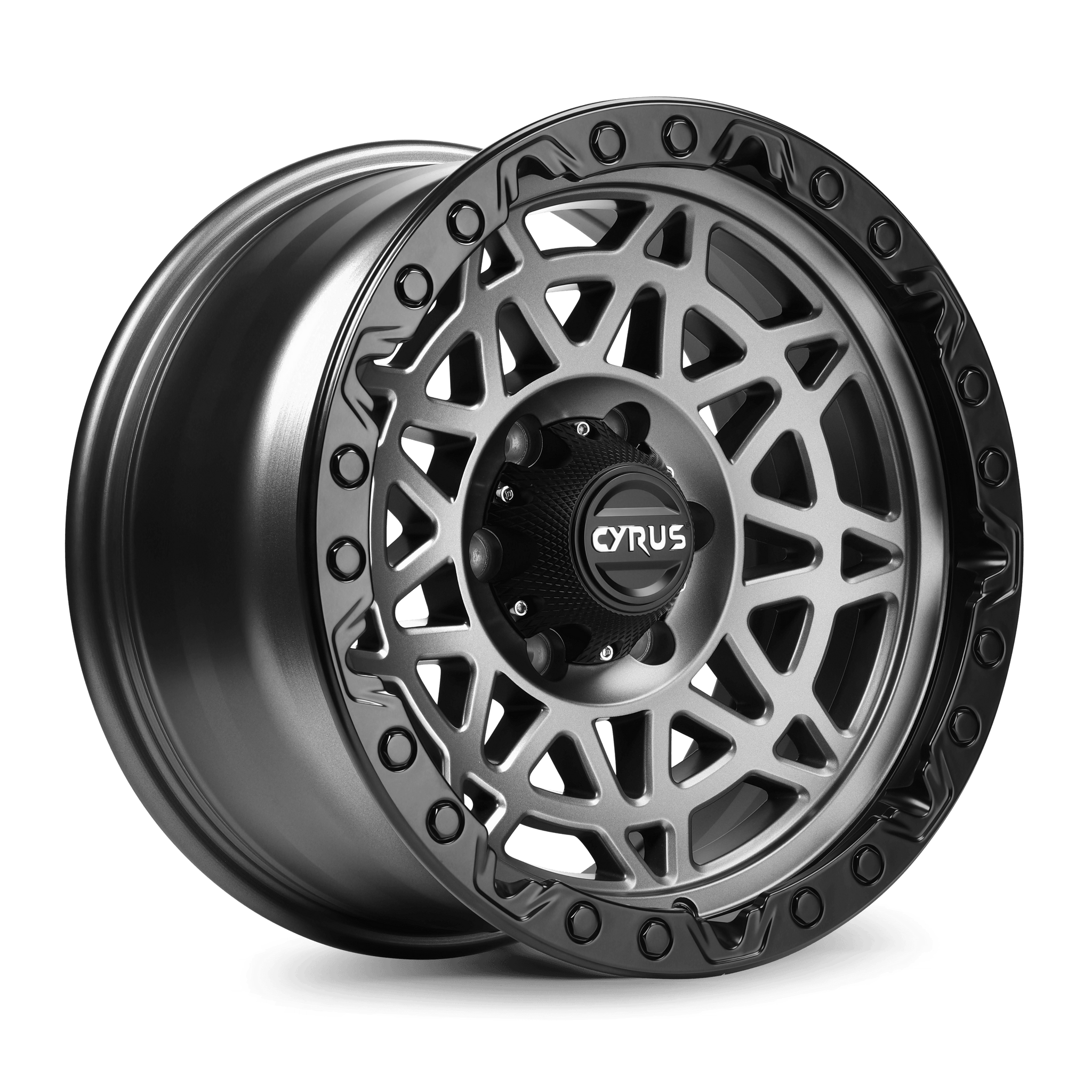 ARTEMIS - MATT GRAY / LIP BLACK – CYRUS WHEELS