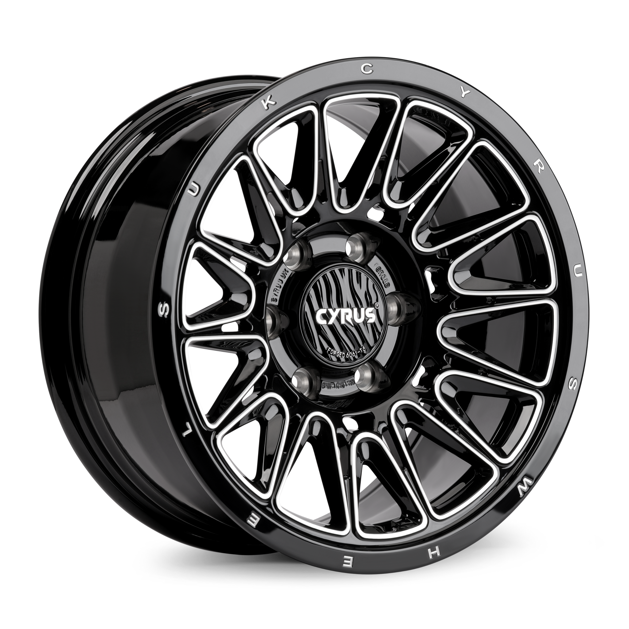 Cyrus REX - BLACK FACE MACHINED – CYRUS WHEELS