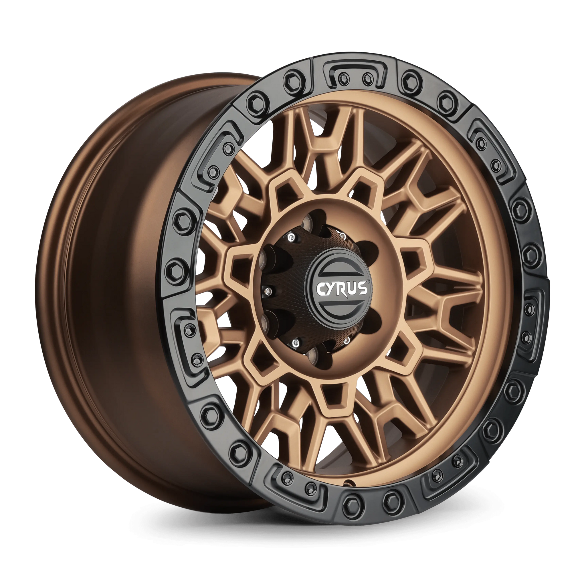 TARSOS - MATT BRONZE / LIP BLACK – CYRUS WHEELS